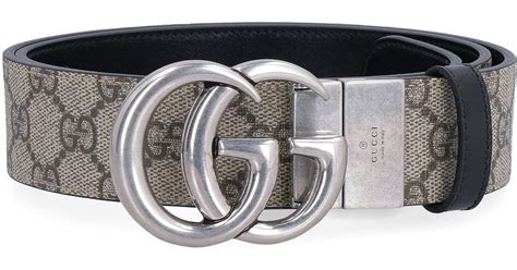 riem heren beige gucci|beige Gucci Belts for Men .